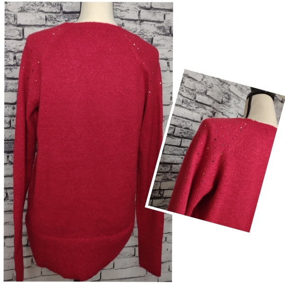 Apt 9 bejeweled neckline sweater - Picture 3 of 4
